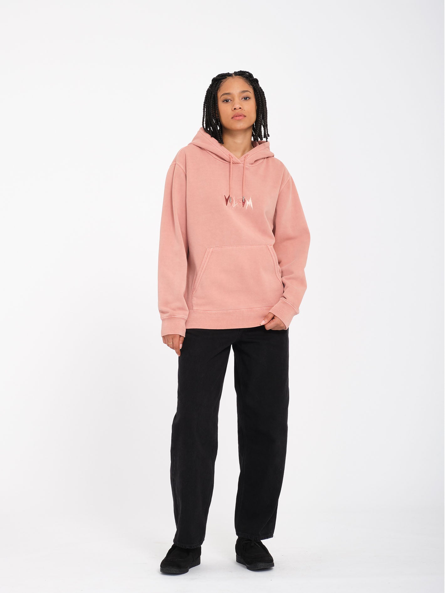 Pois ポワ　mellow cami pink Spikstone Hoodie - Mauve Rose - Women - Volcom EU – Volcom Europe