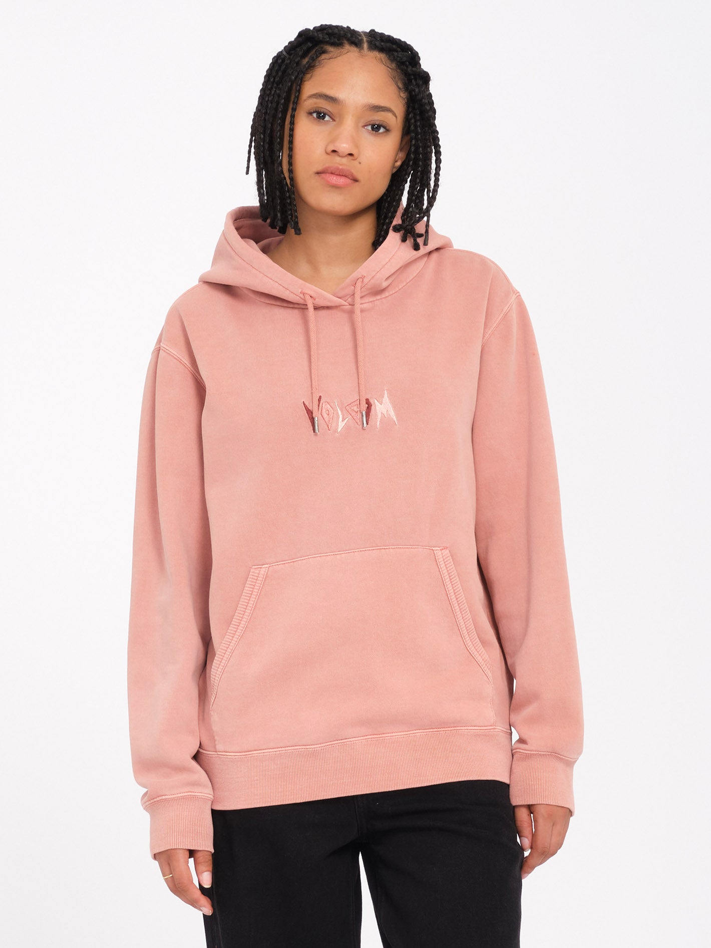 Volcom pink hoodie 2025