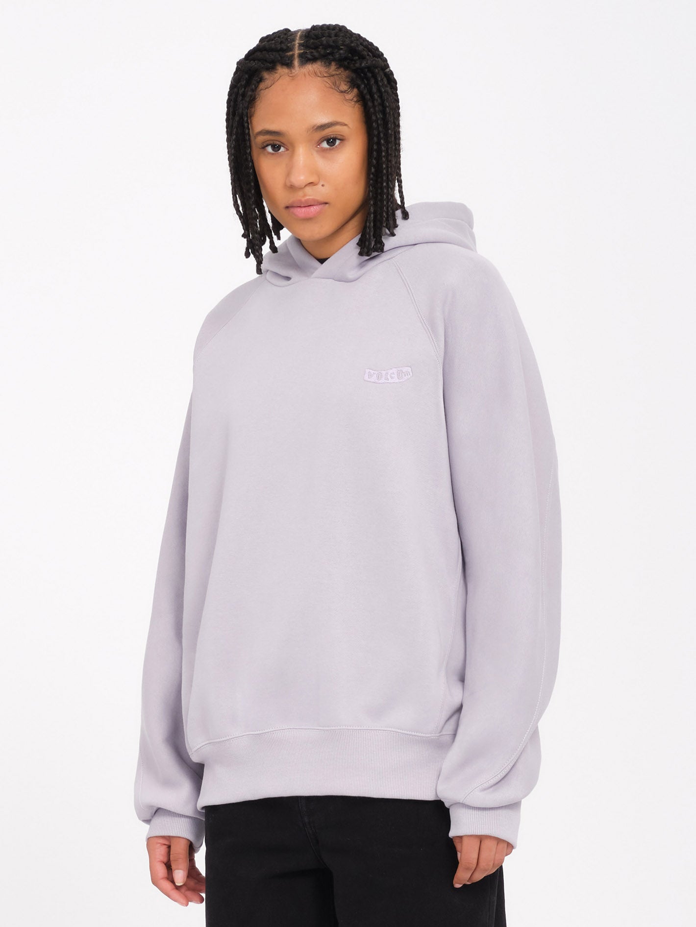 Pistol Hoodie Light Purple Women Volcom Europe