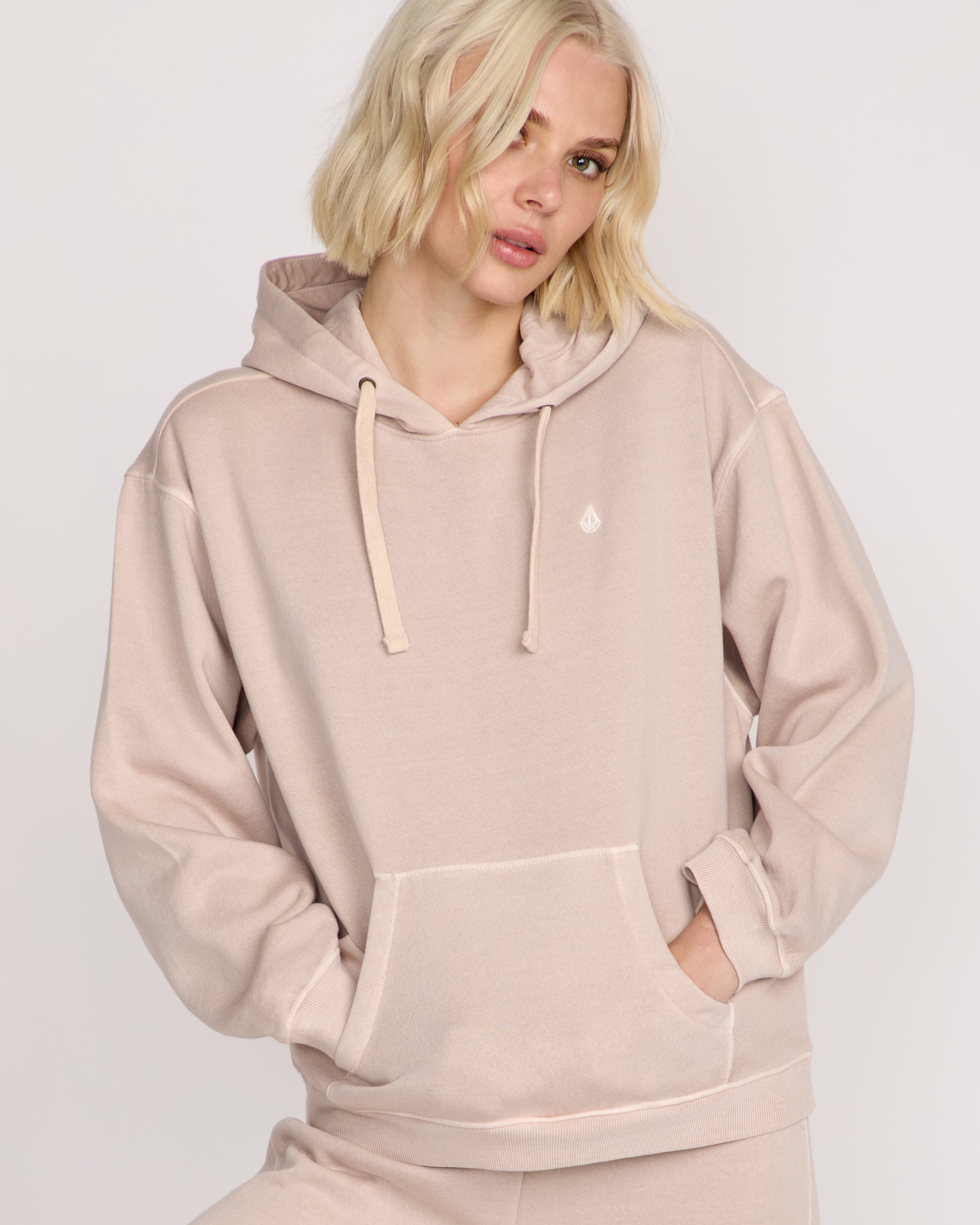 Stone Soft Hoodie - Khakiest - Women - Volcom EU – Volcom Europe