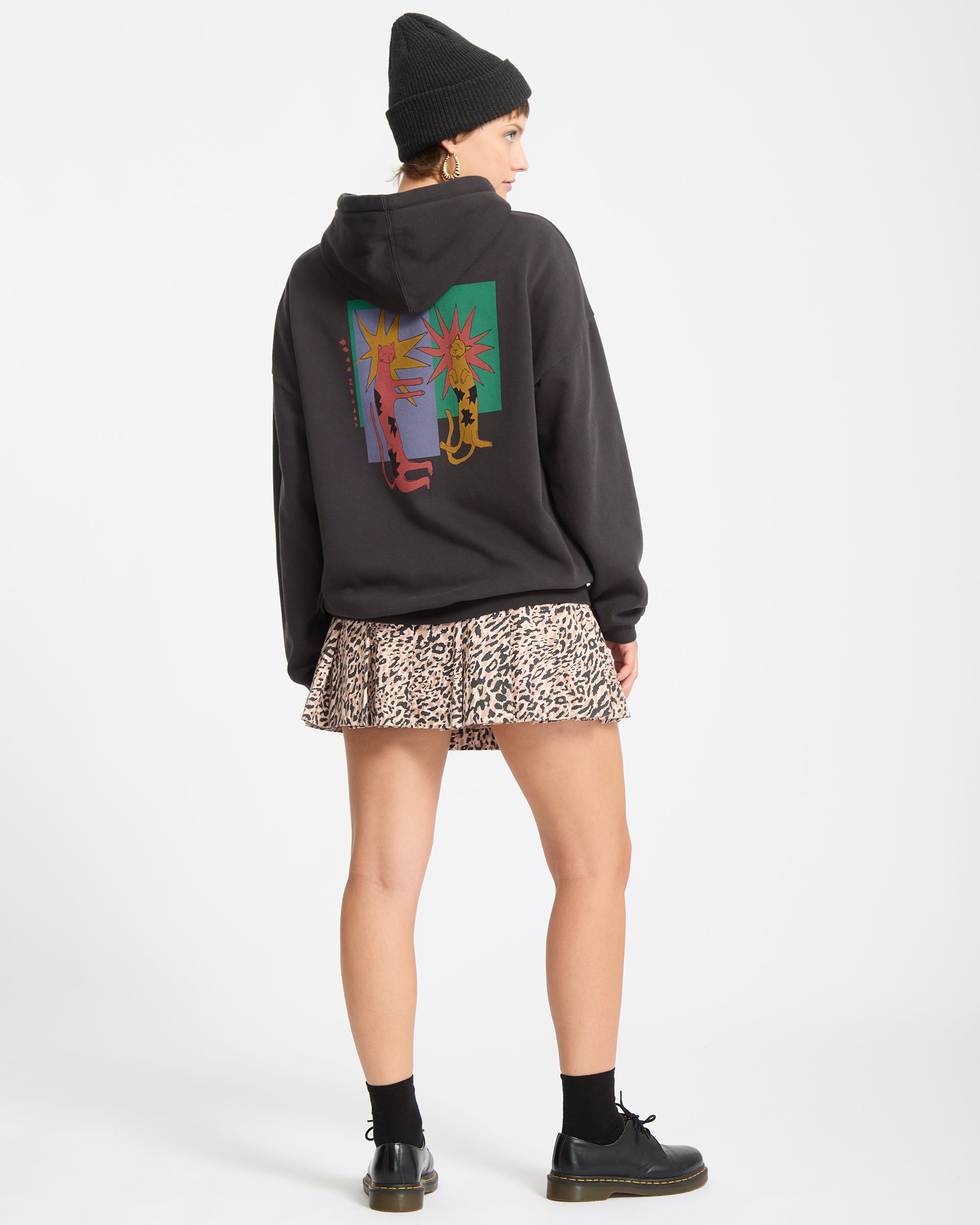 Radical Daze Hoodie - Black - Women - Volcom EU – Volcom Europe
