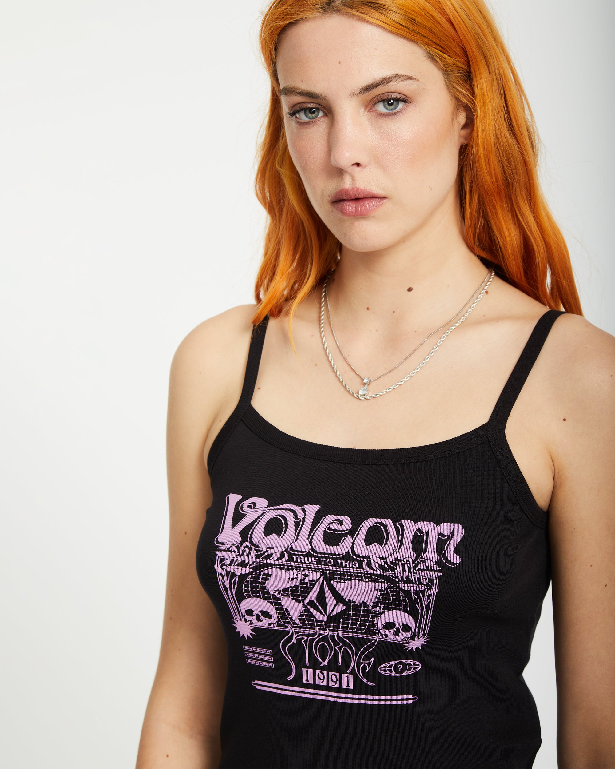 1991 Strappy Tank Top - BLACK - Women - Volcom EU – Volcom Europe