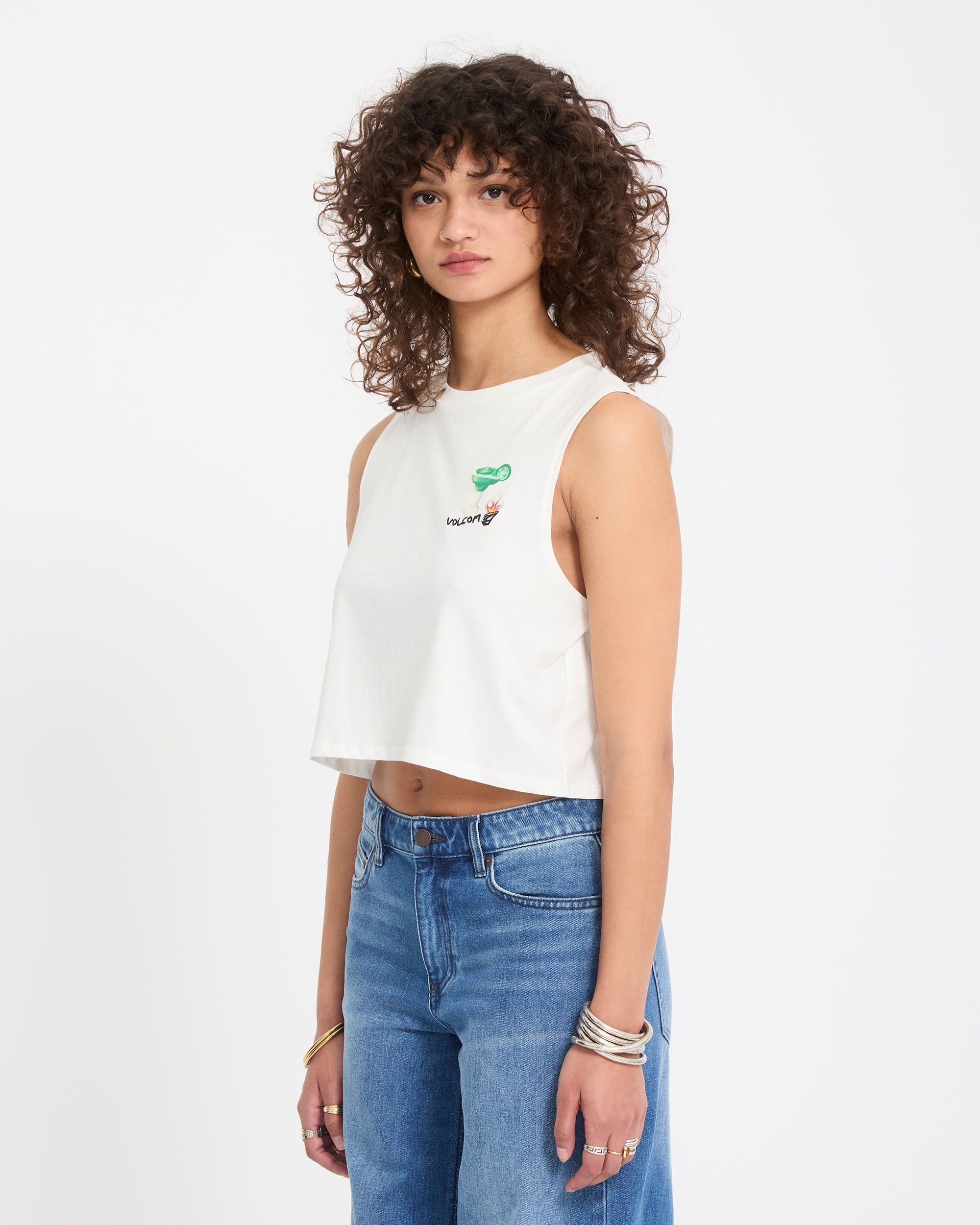 Mickey Mason Tank Top - Off White - Women - Volcom EU – Volcom Europe