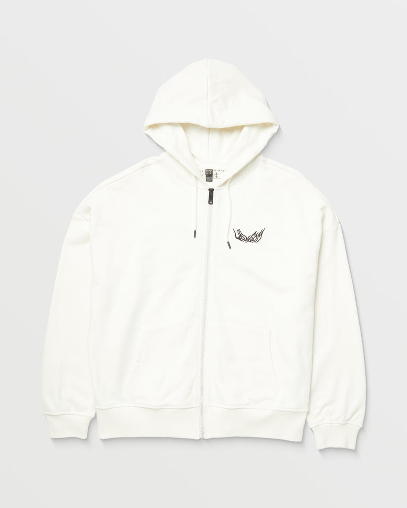 Alix Zip-up Hoodie STAR WHITE STAR WHITE XS - Main Image