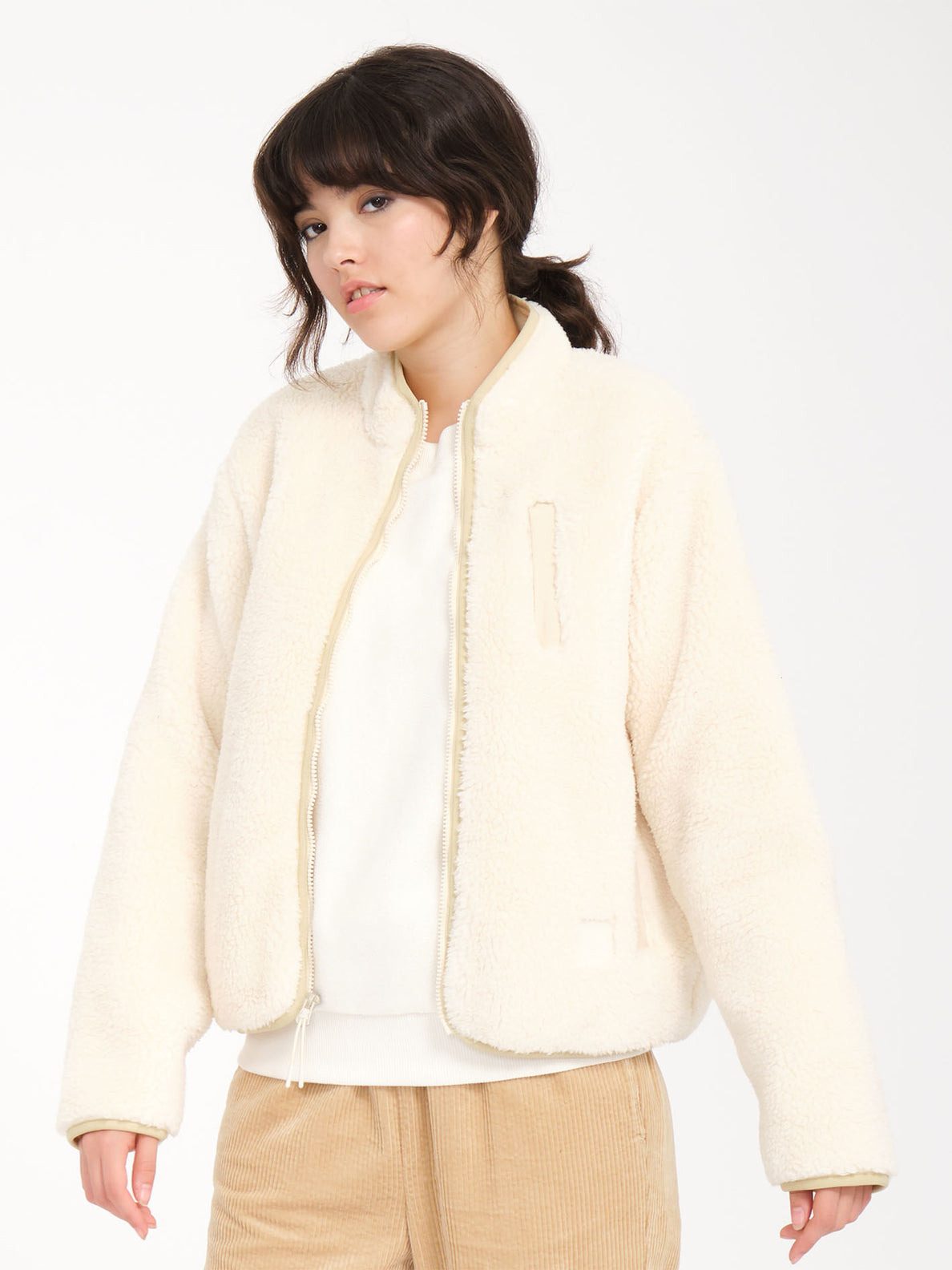 Sherpa sales sweatshirt women's