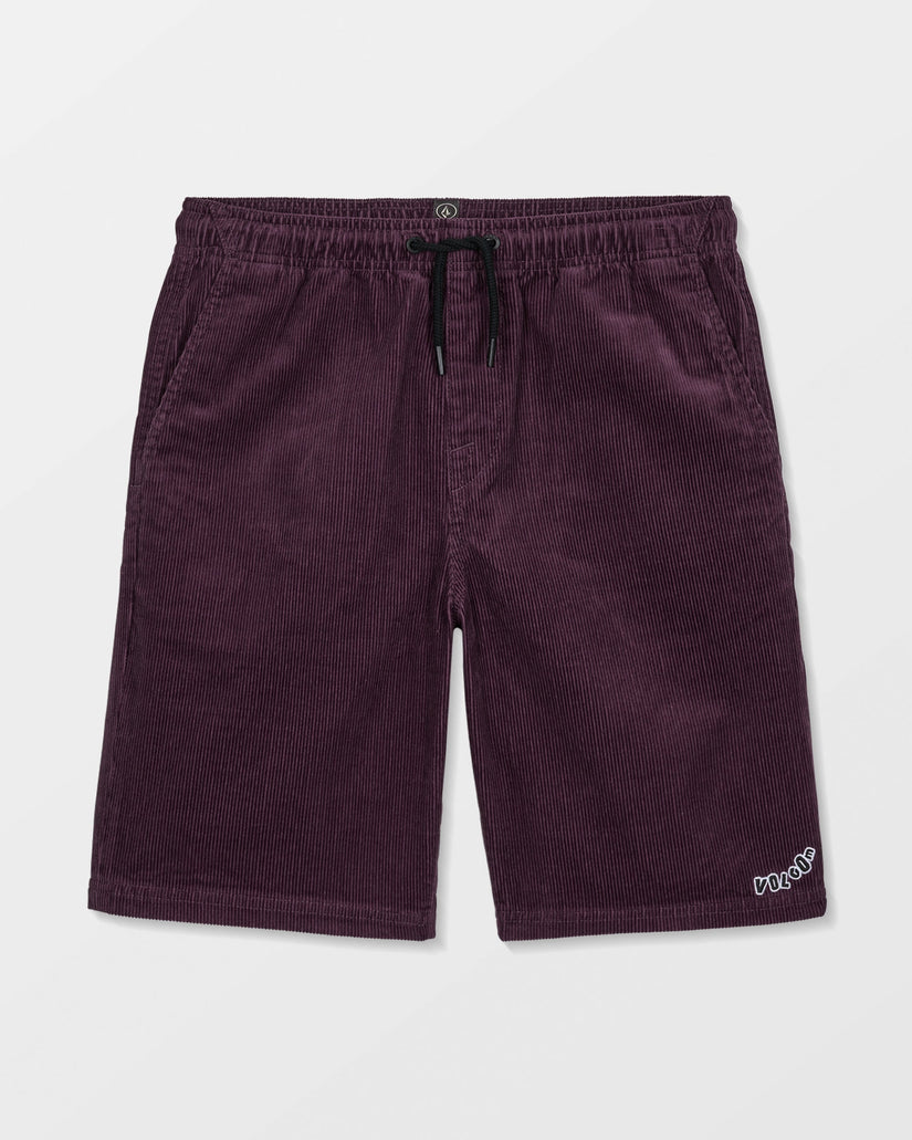 Outer Spaced Elasticated Waist Corduroy Short - Pistol Punch - (KIDS)