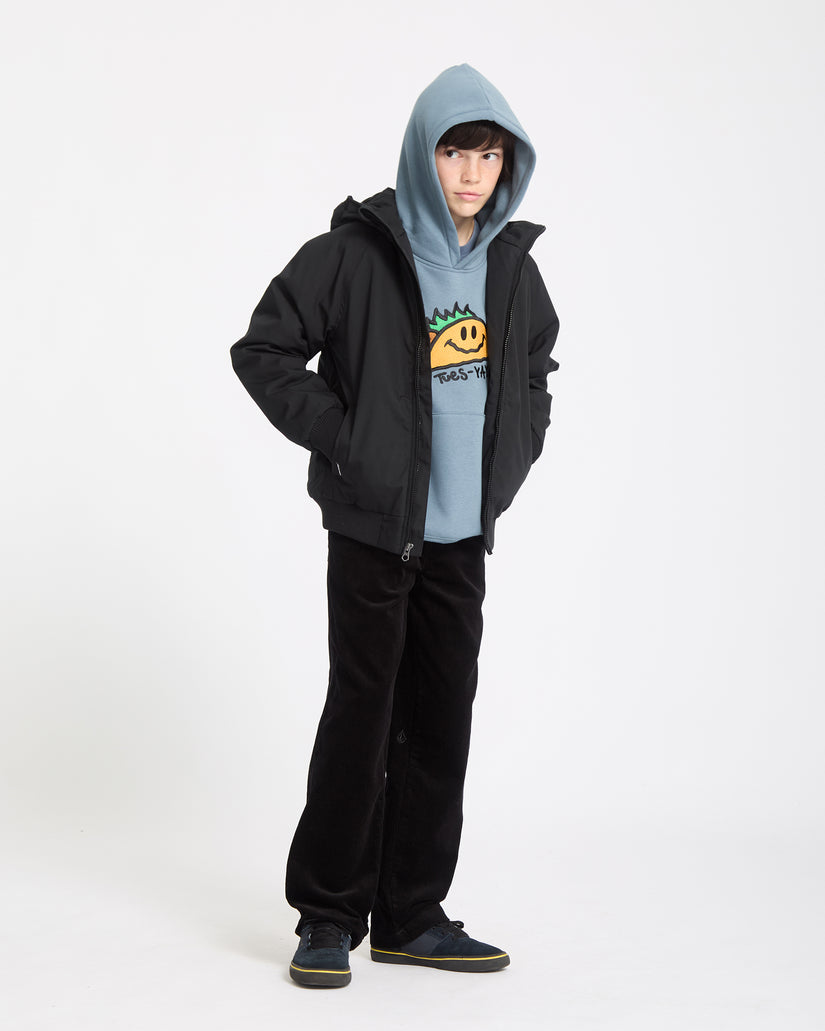 Chaqueta Hernan 10K - Black - (NIÑOS)