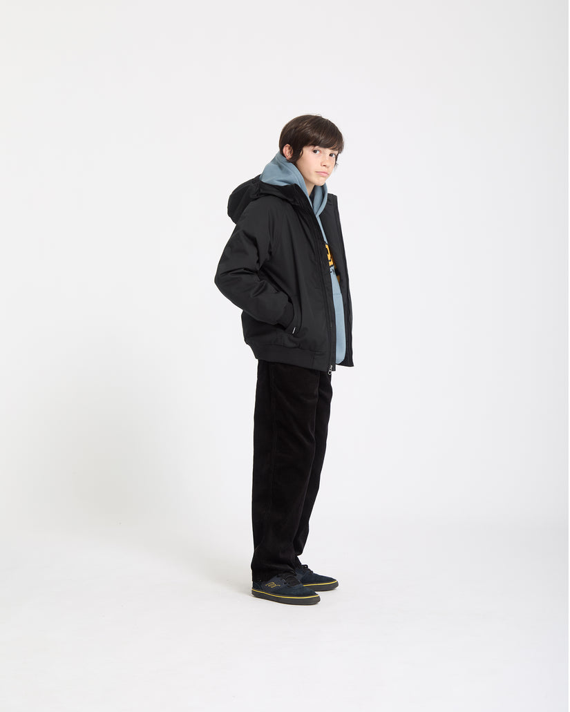 Chaqueta Hernan 10K - Black - (NIÑOS)