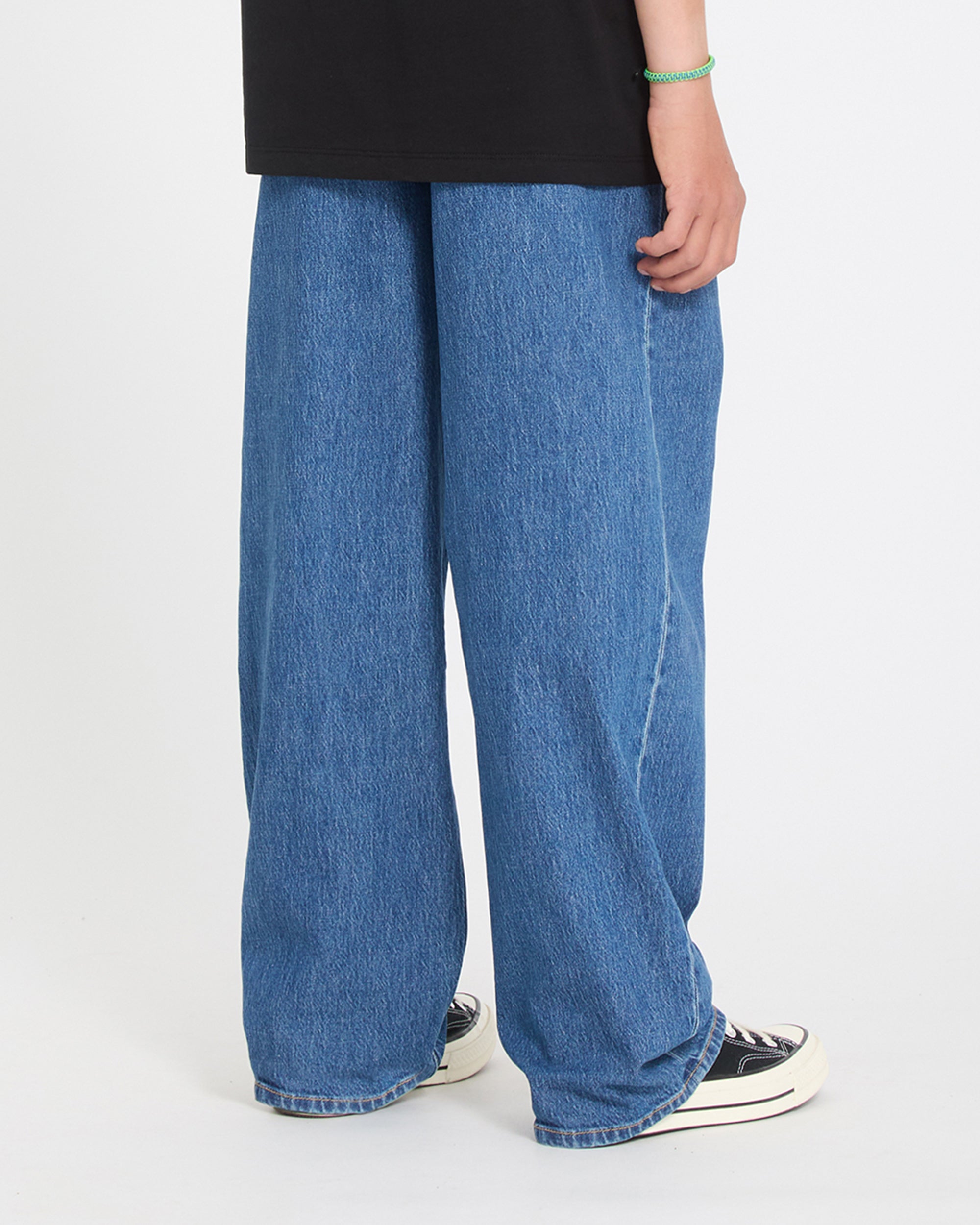 Freazy Elasticated Waist Trousers - Khaki - Kids - Volcom EU