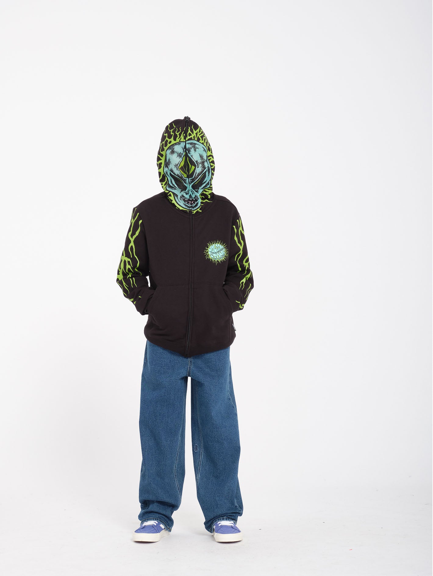 Freazy Loose Jeans - Washed Blue - (KIDS) - Volcom EU – Volcom Europe