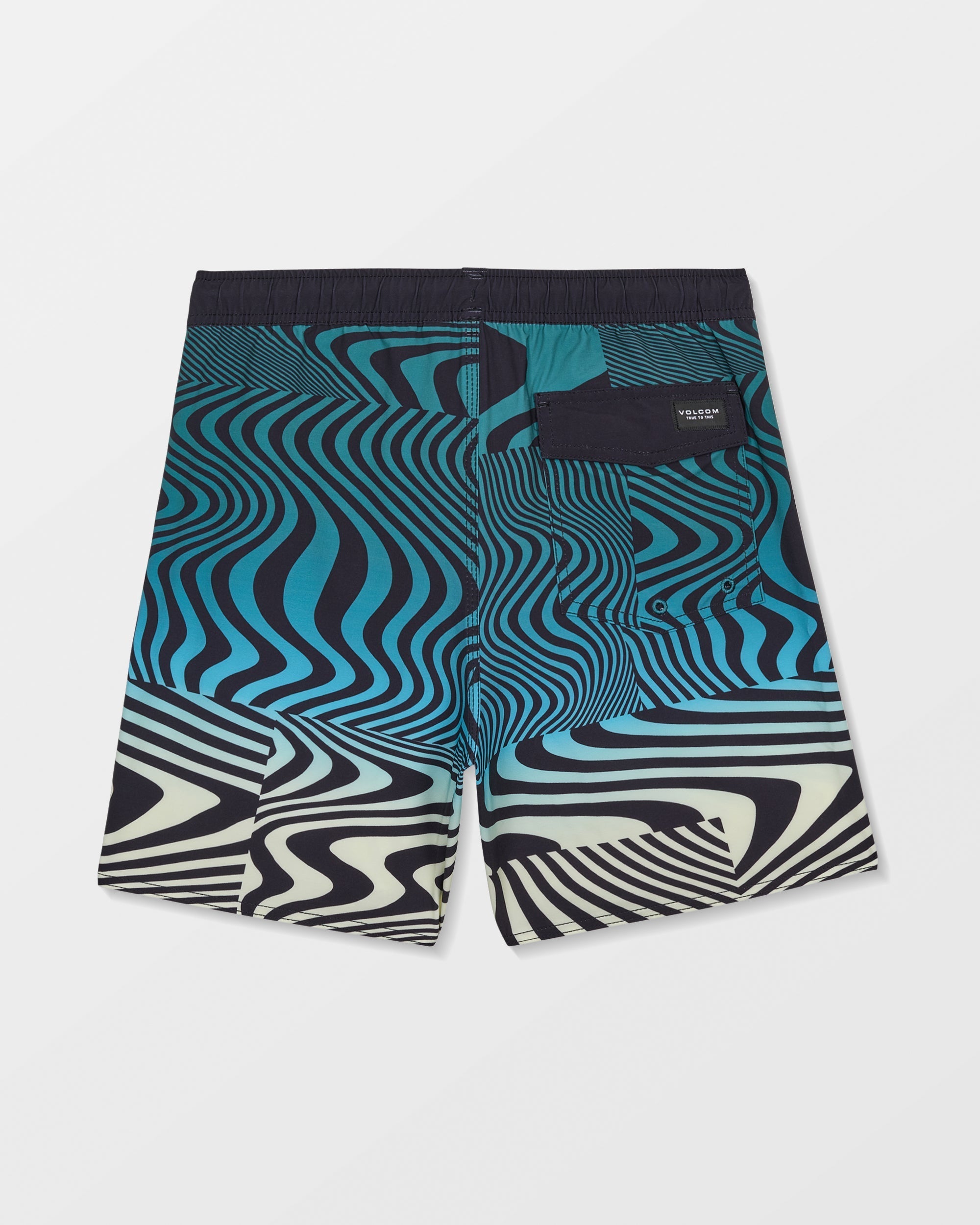 Lido Print Trunk Boardshort - Rifle Green - Kids - Volcom EU