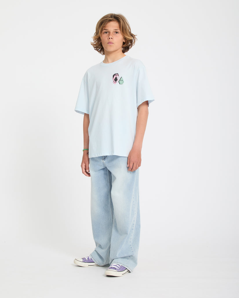 Aura T-Shirt - Light Blue Acid - (KIDS)
