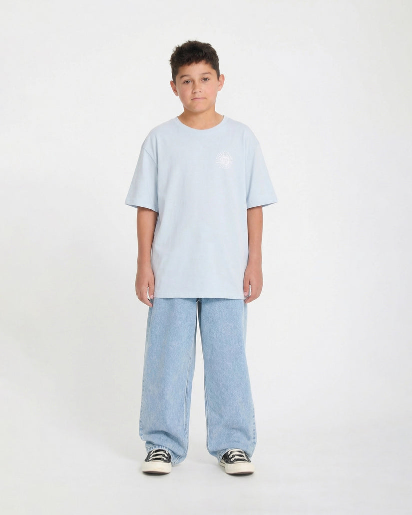 Mazatlan T-Shirt - Light Blue Acid - (KIDS)