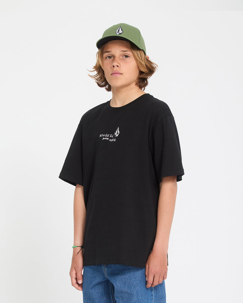 Nowhere T-Shirt - Black - (KIDS)