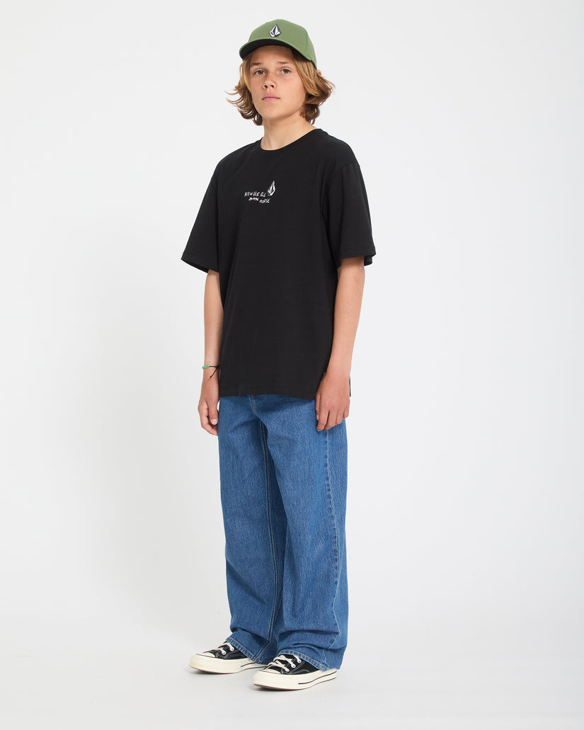 Nowhere T-Shirt - Black - (KIDS)