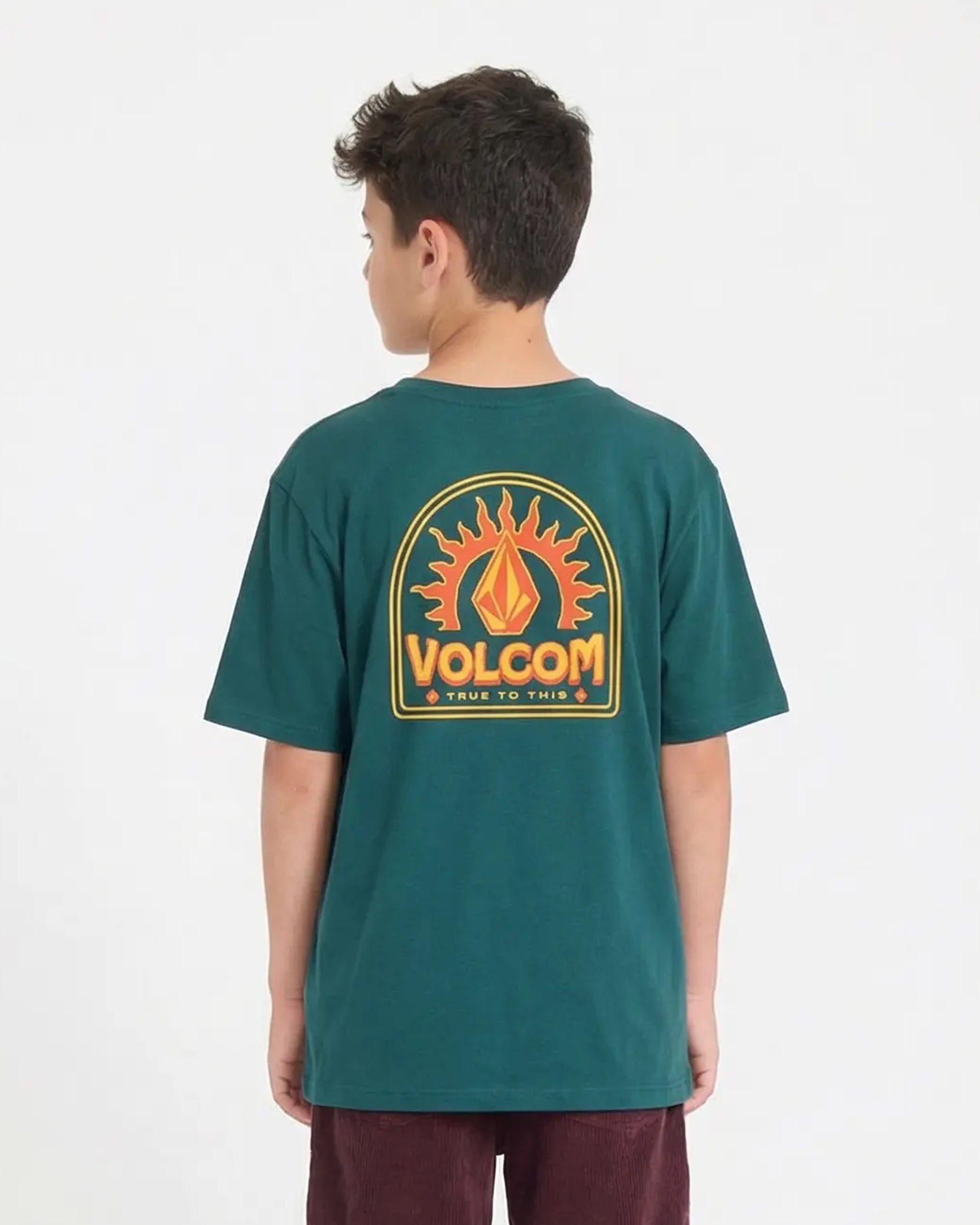 Solstice T-Shirt - Rifle Green - Kids - Volcom EU – Volcom Europe