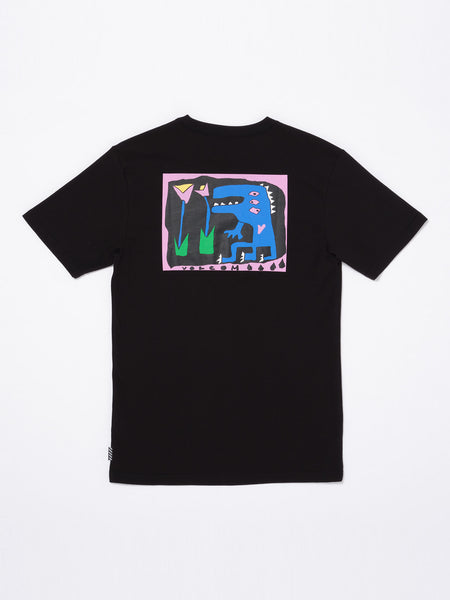 Arthur Dino T-Shirt - Black - (KIDS) - Volcom EU – Volcom Europe