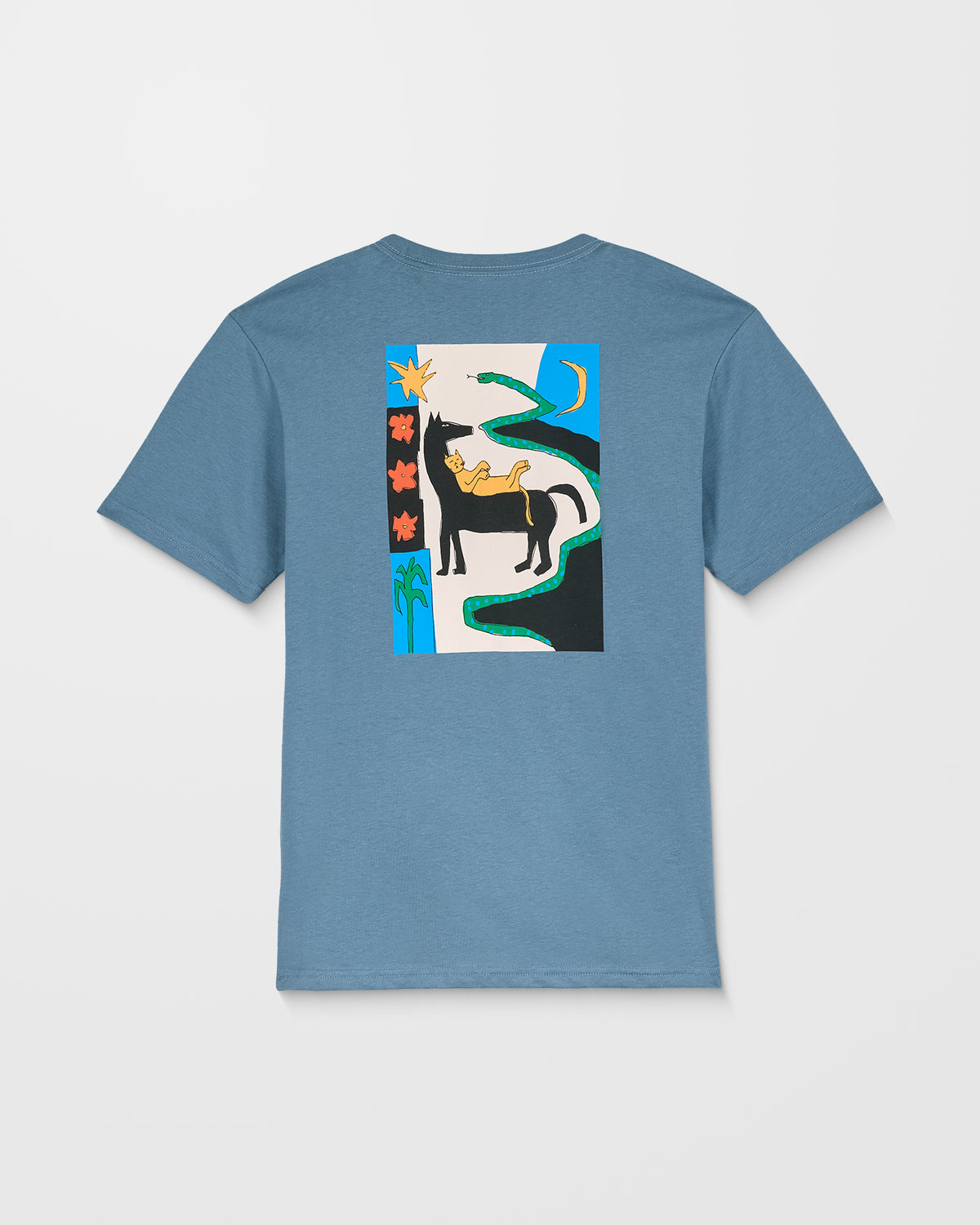 Longosnake T-Shirt - Blue Wash - (KIDS) - Volcom EU – Volcom Europe