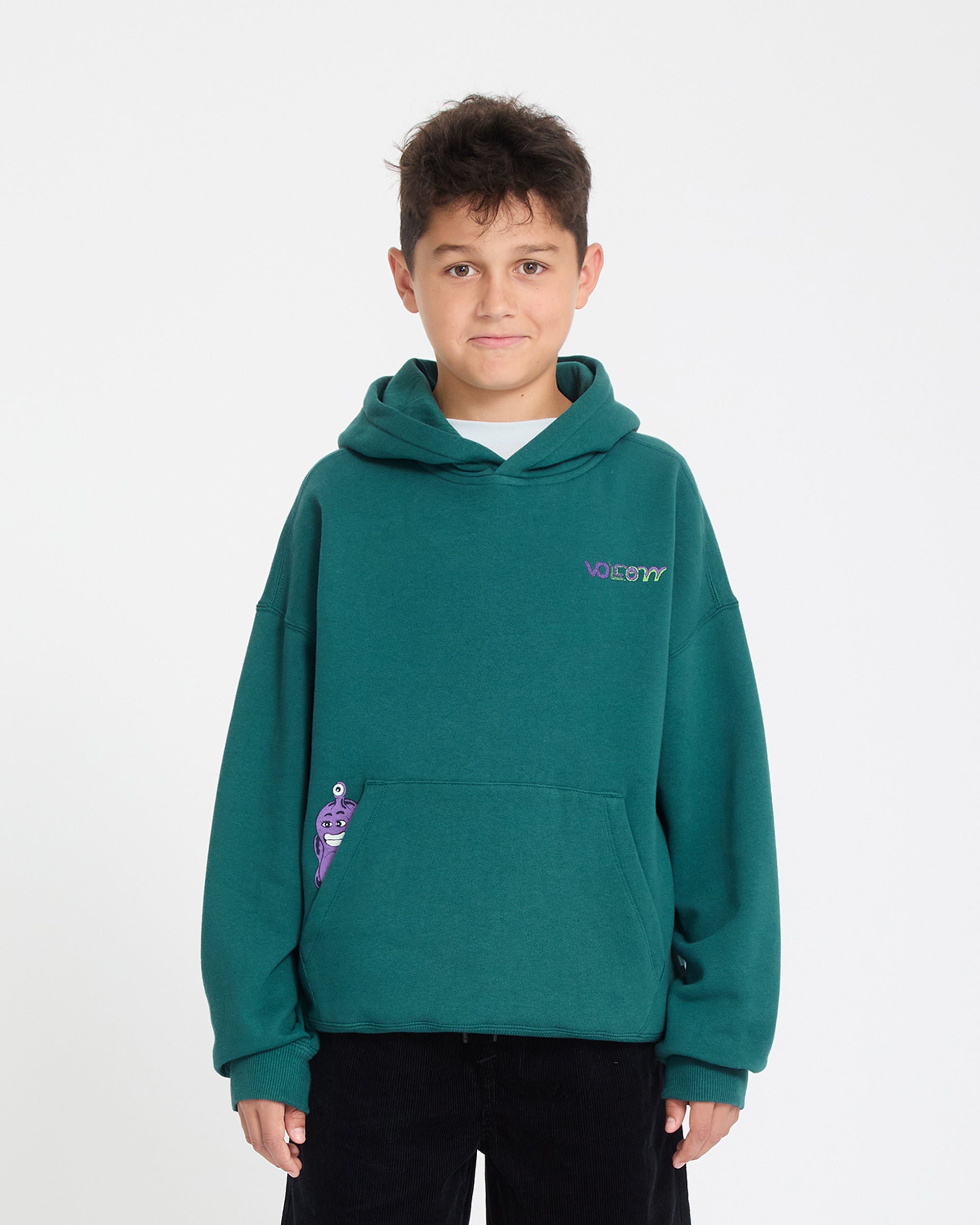 Ben Sanair Hoodie - Rifle Green - Kids - Volcom EU – Volcom Europe
