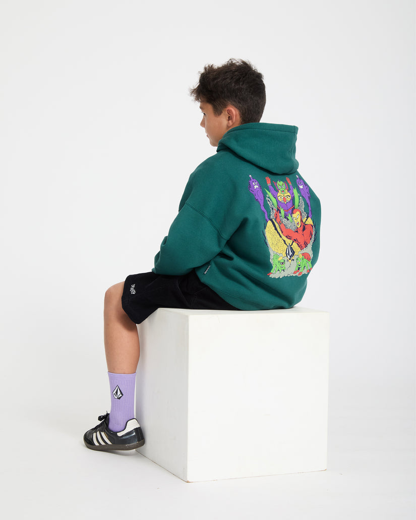 Ben Sanair Hoodie - Rifle Green - (KIDS)