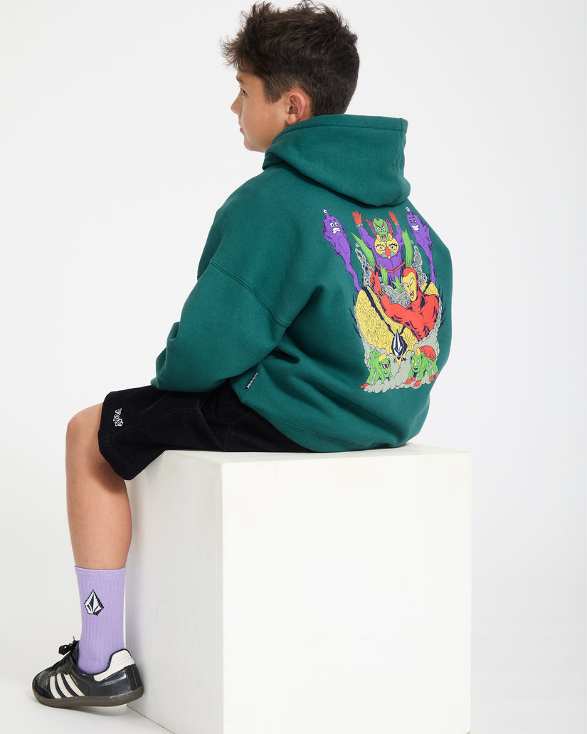 Ben Sanair Hoodie - Rifle Green - (KIDS)