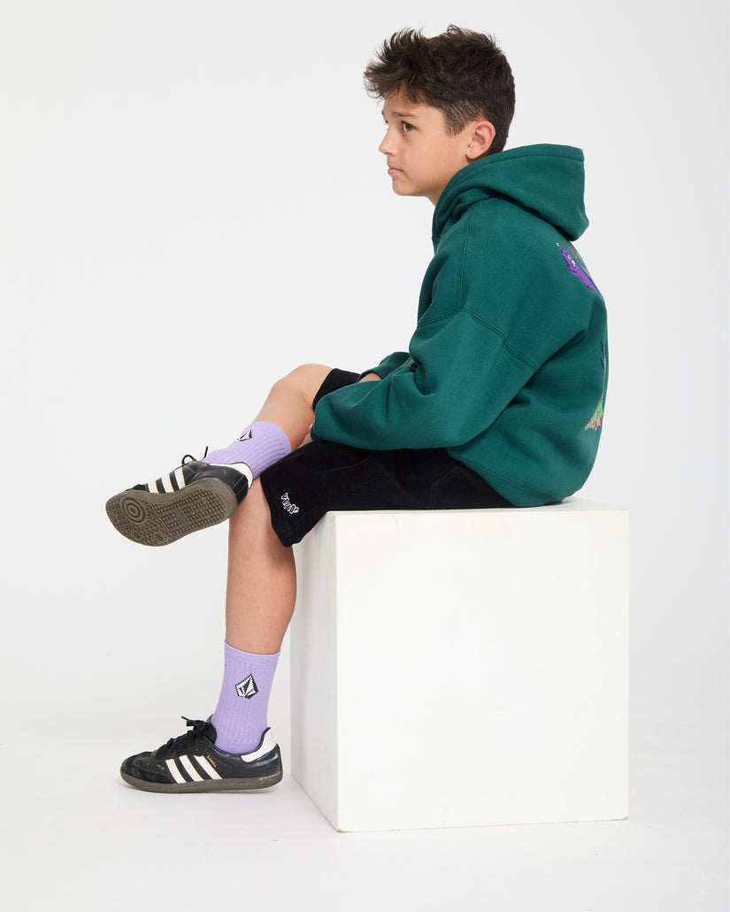 Ben Sanair Hoodie - Rifle Green - (KIDS)