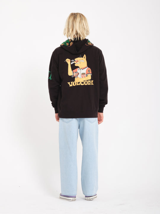Nando Von Arb Full Zip Sweatshirt - BLACK - (KIDS)