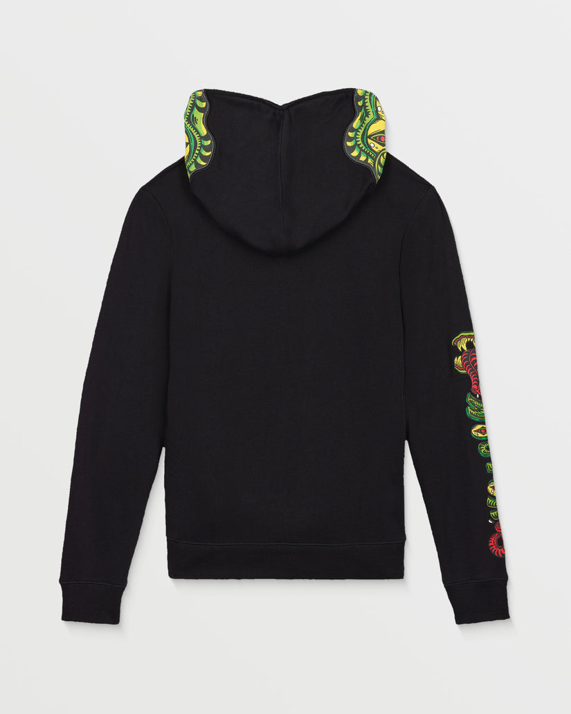 Snaky Full Zip Hoodie - Black - (KIDS)