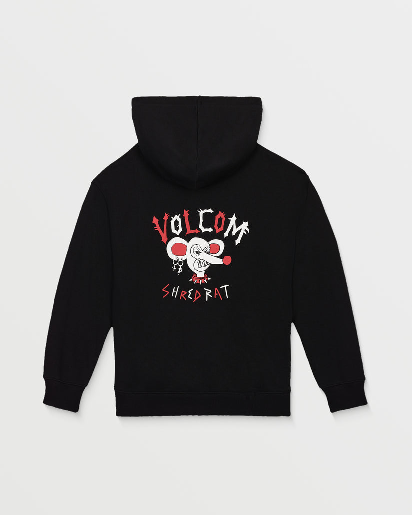 Ozzy Fleece Zip Hoodie - Black - (KIDS)