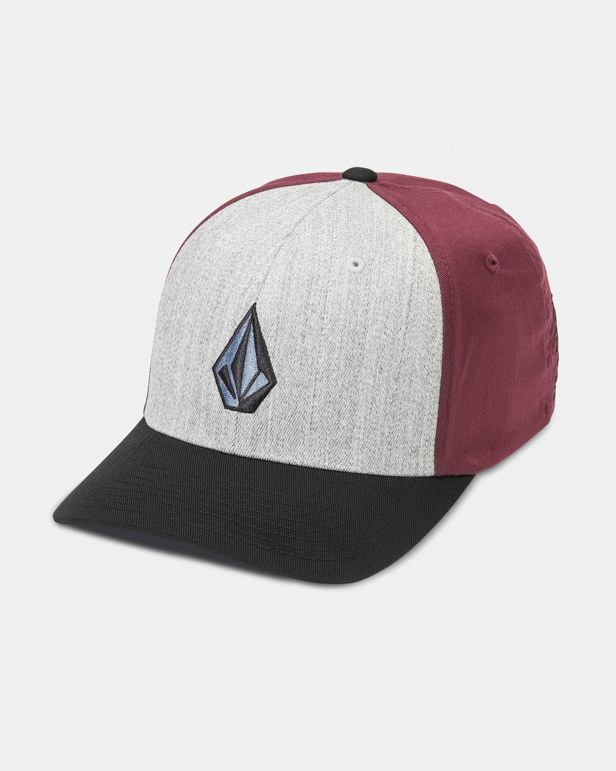 Full Stone Hthr Flexfit Cap - Dark Slate - Men - Volcom EU