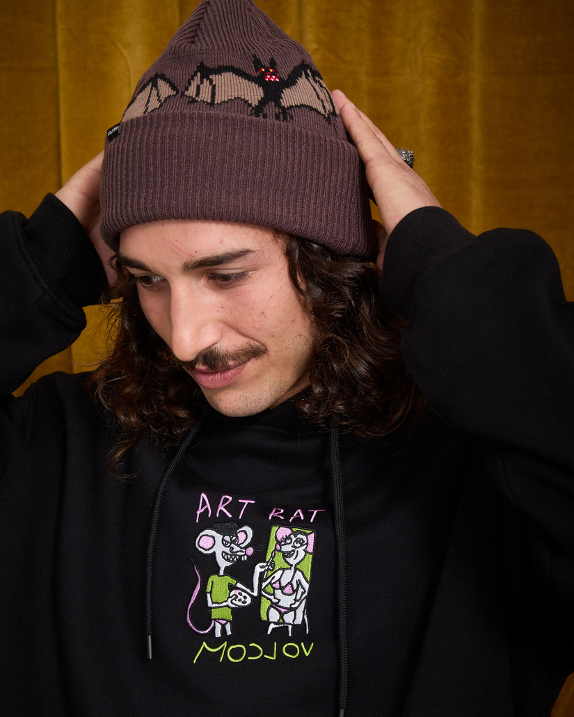 Ozzy Beanie - Raisin