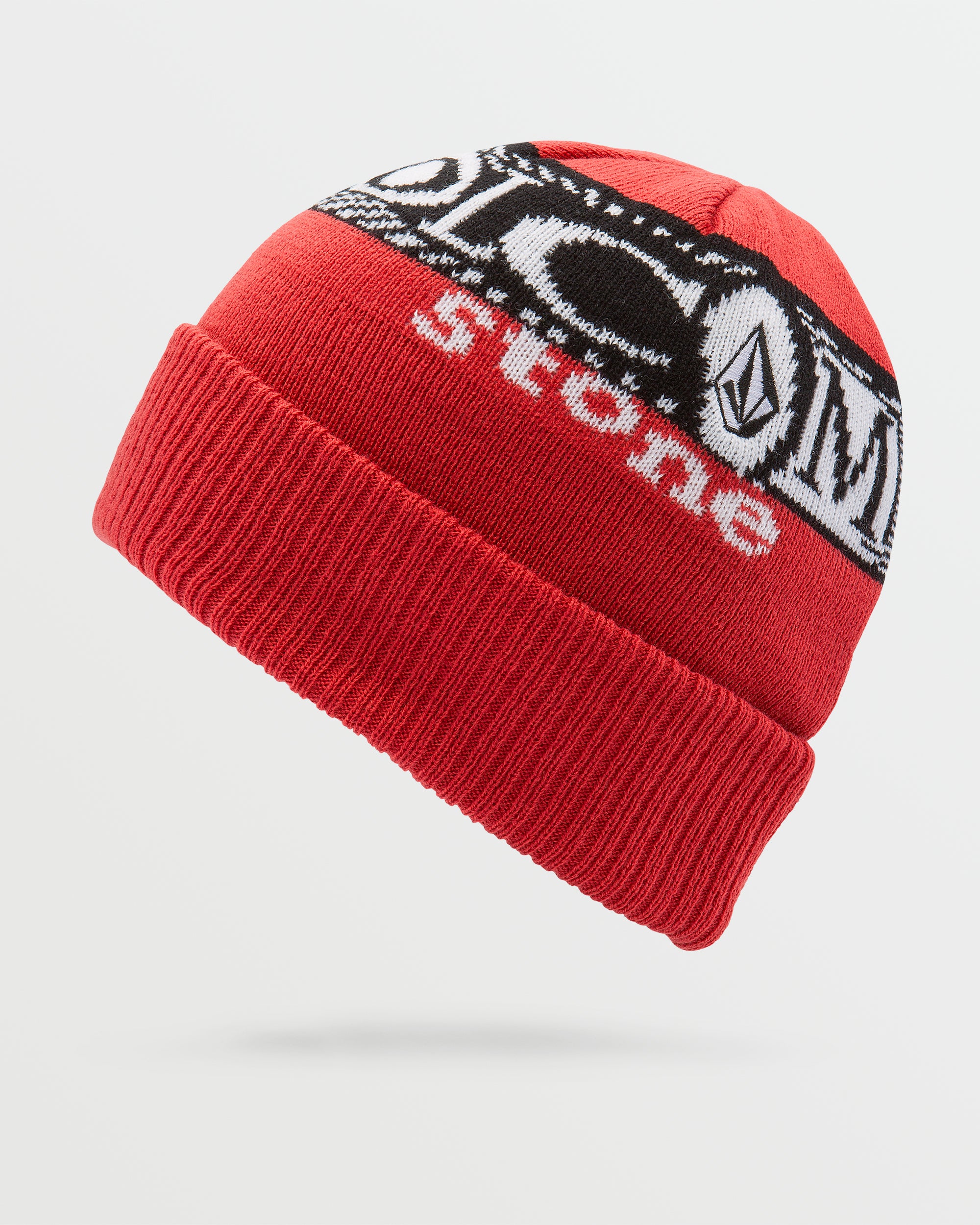 Stone Legacy Beanie Ribbon Red Men Volcom EU Volcom Europe