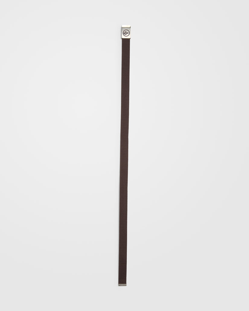 Circle Web Belt - Raisin