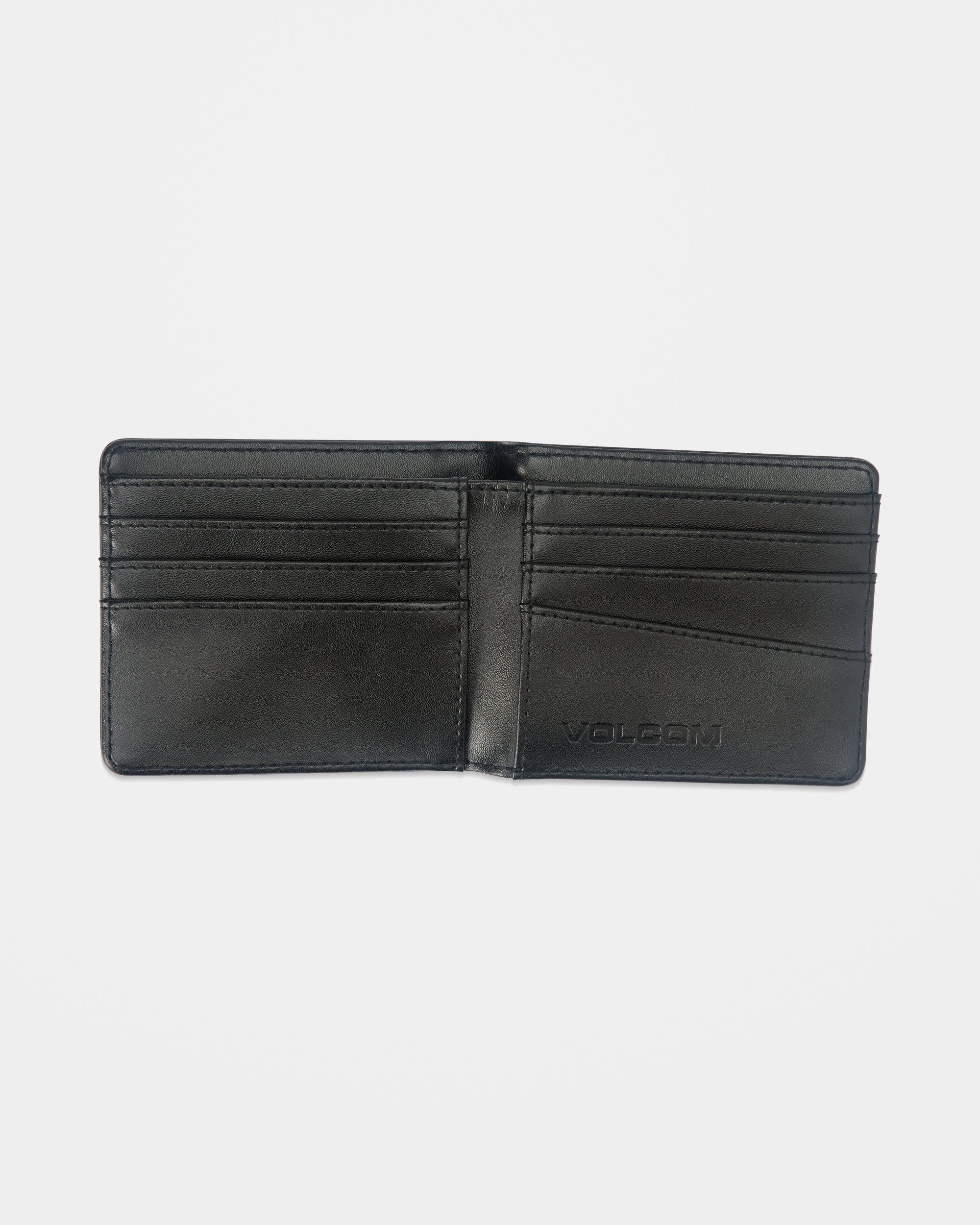 Single Stone Leather Wallet - Black - Men - Volcom EU – Volcom Europe