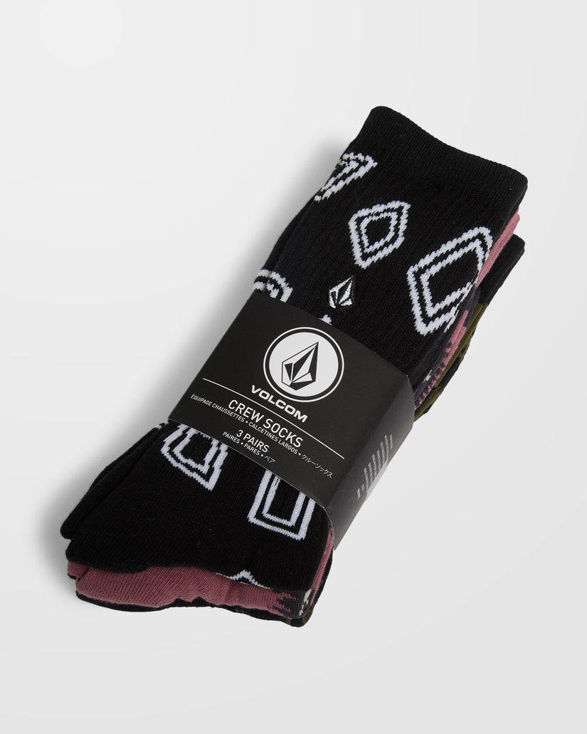 Print Mixer Socks (3 pack) - Multi