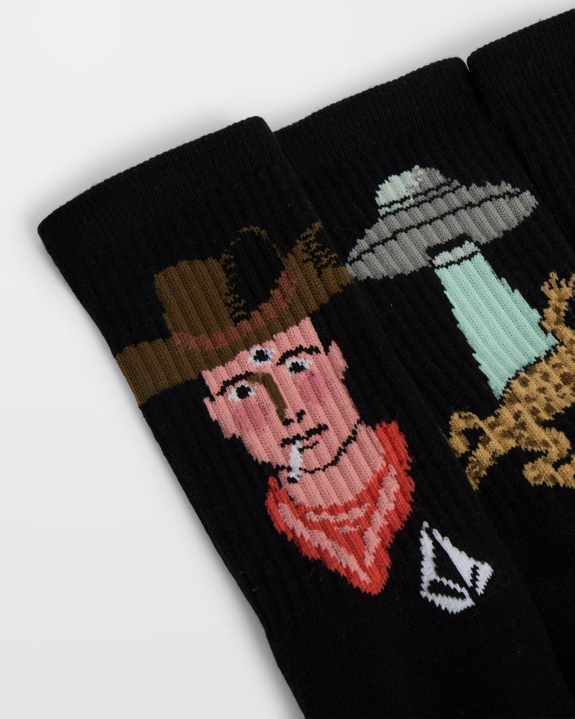 Mickey Mason Socks (2 Pack) - Multi