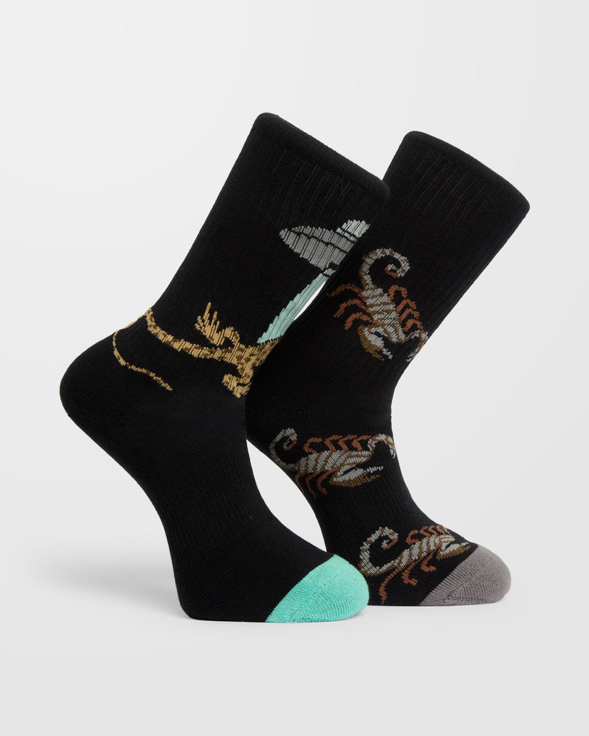 Mickey Mason Socks (2 Pack) - Multi