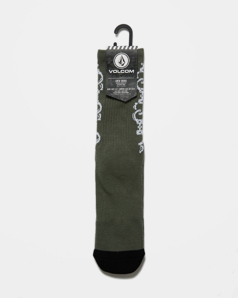 Daniel Shepard Socks - Dark Olive