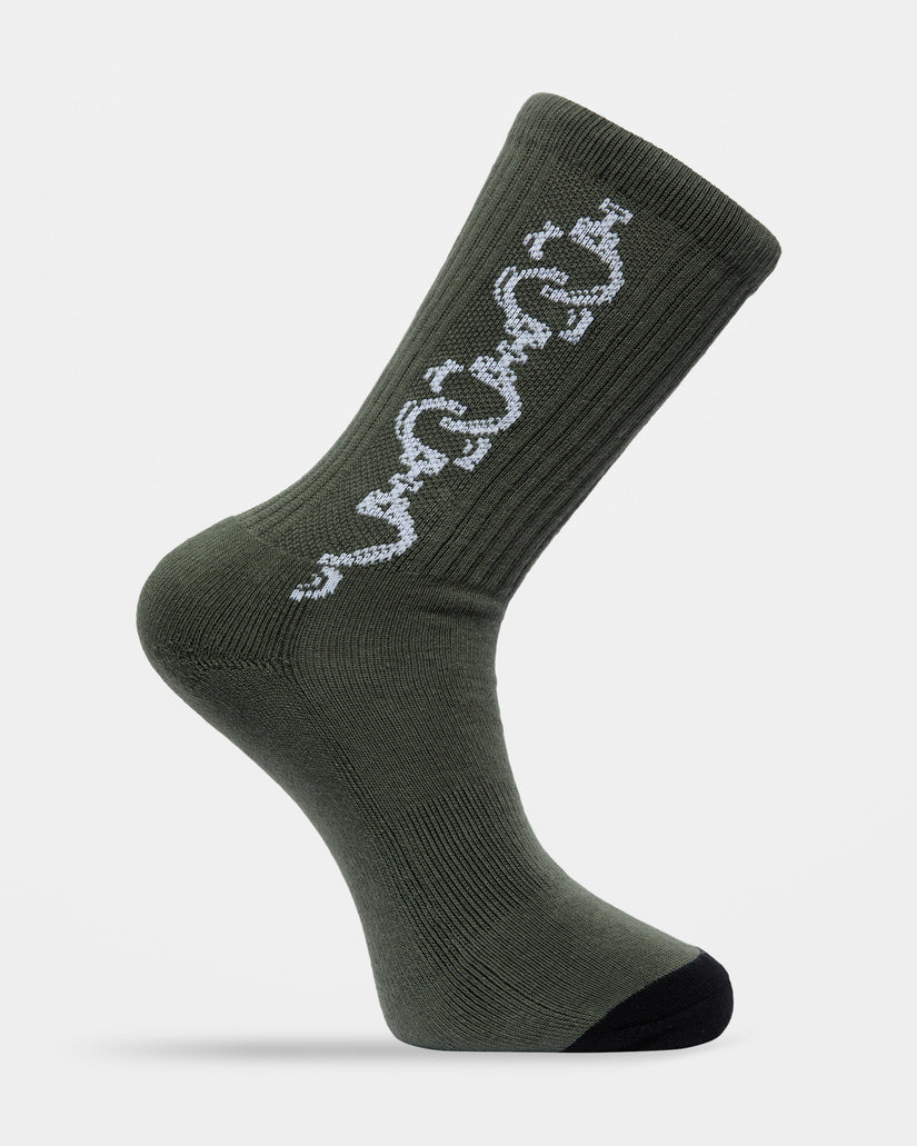 Daniel Shepard Socks - Dark Olive