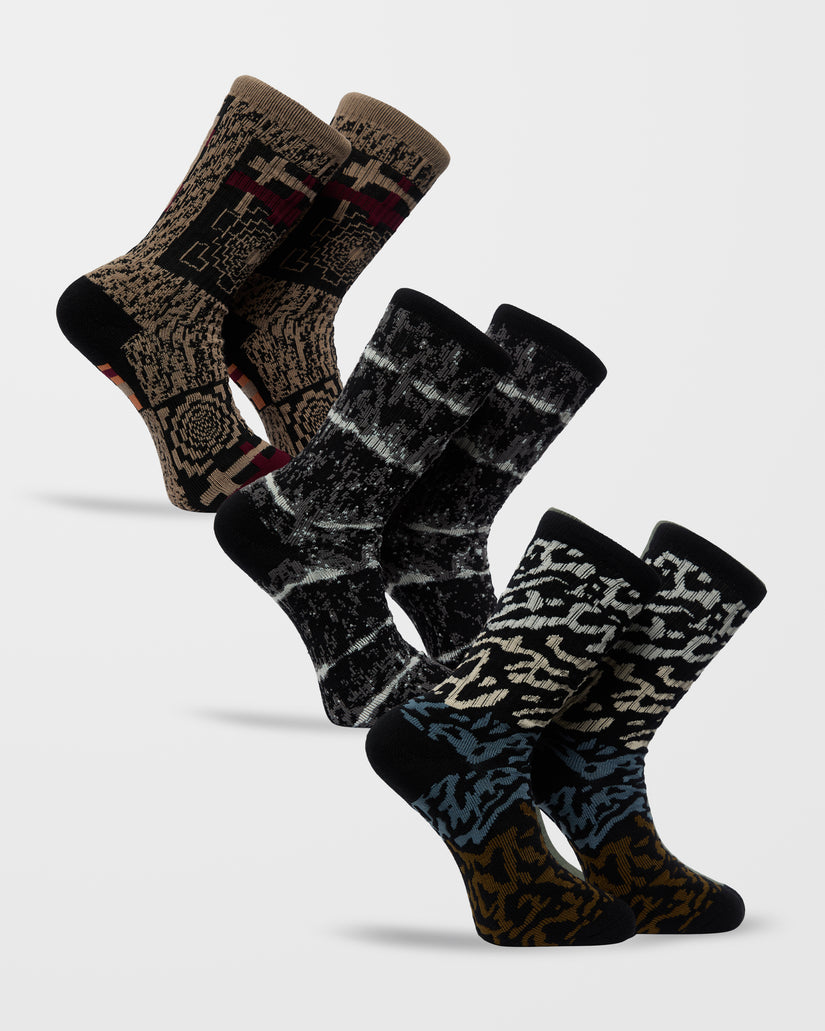 Printa Stoney Socks (3 Pack) - Multi
