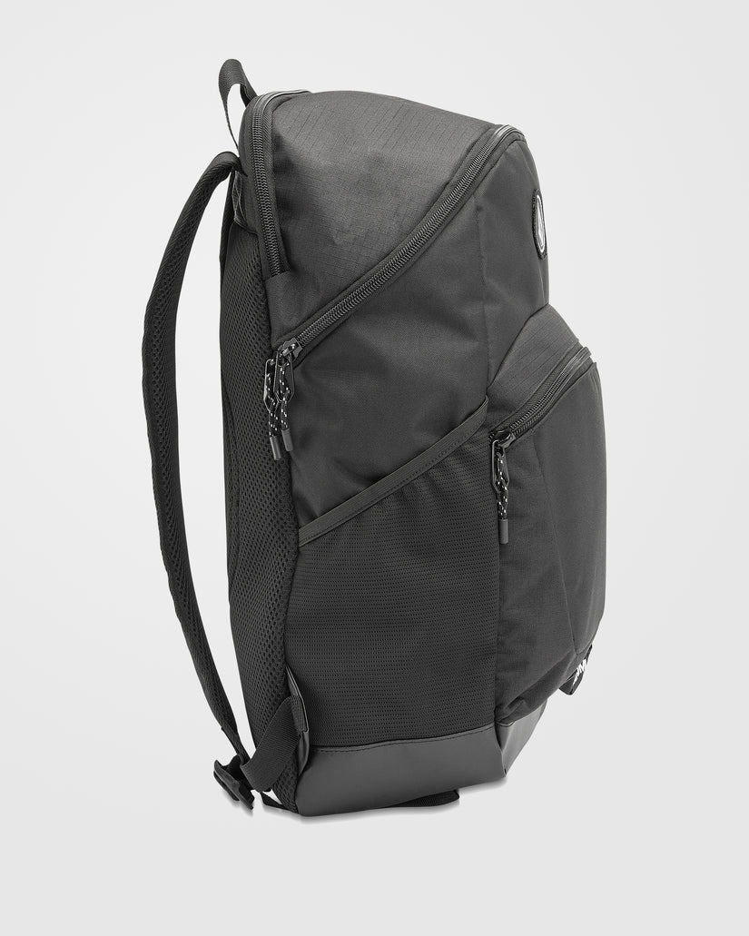 backpack that can hold a 15 inch laptop volcom Slam School Backpack - Black - Men
