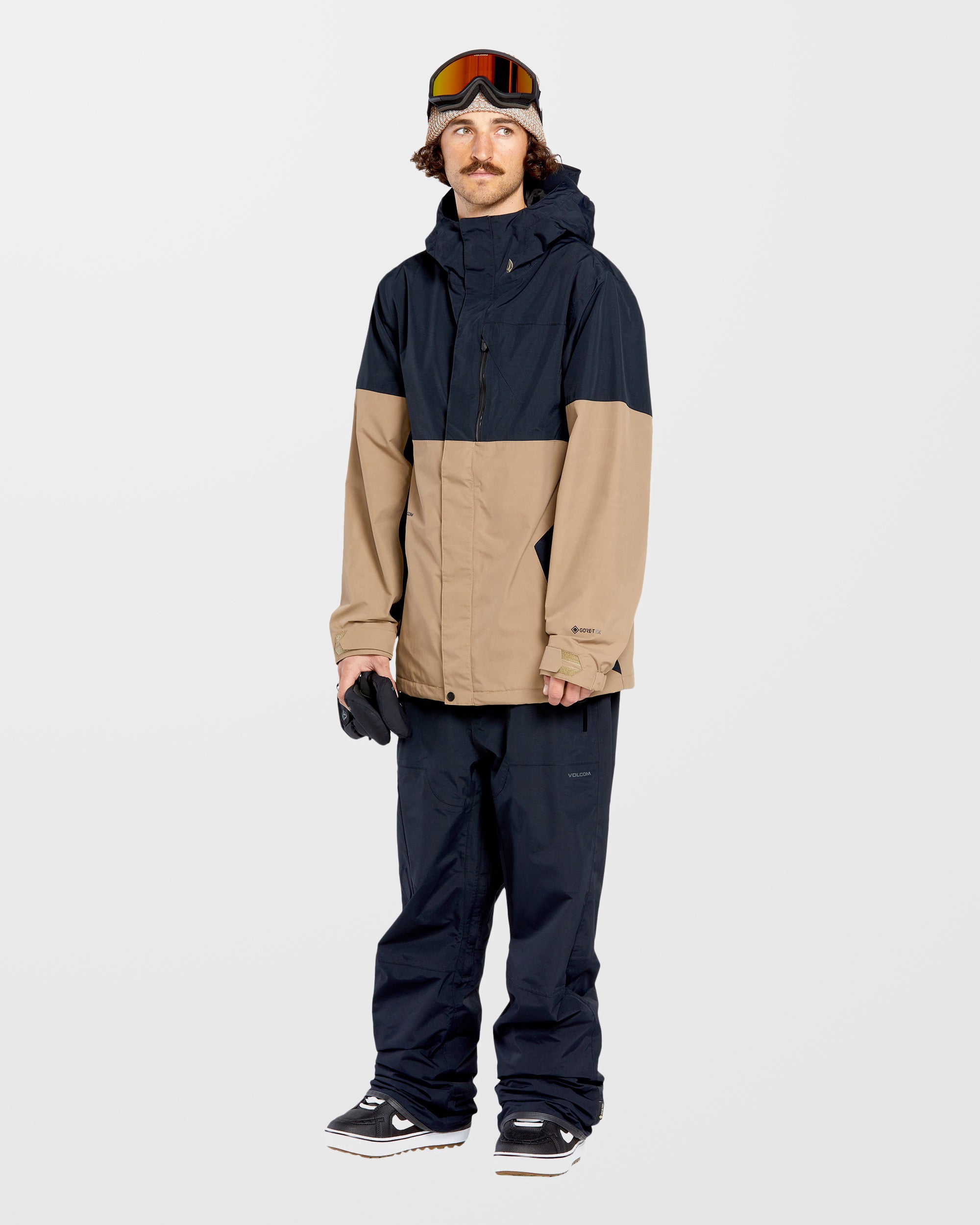L Insulated Gore-Tex Jacket - Chestnut Brown - Men - Volcom EU - 2