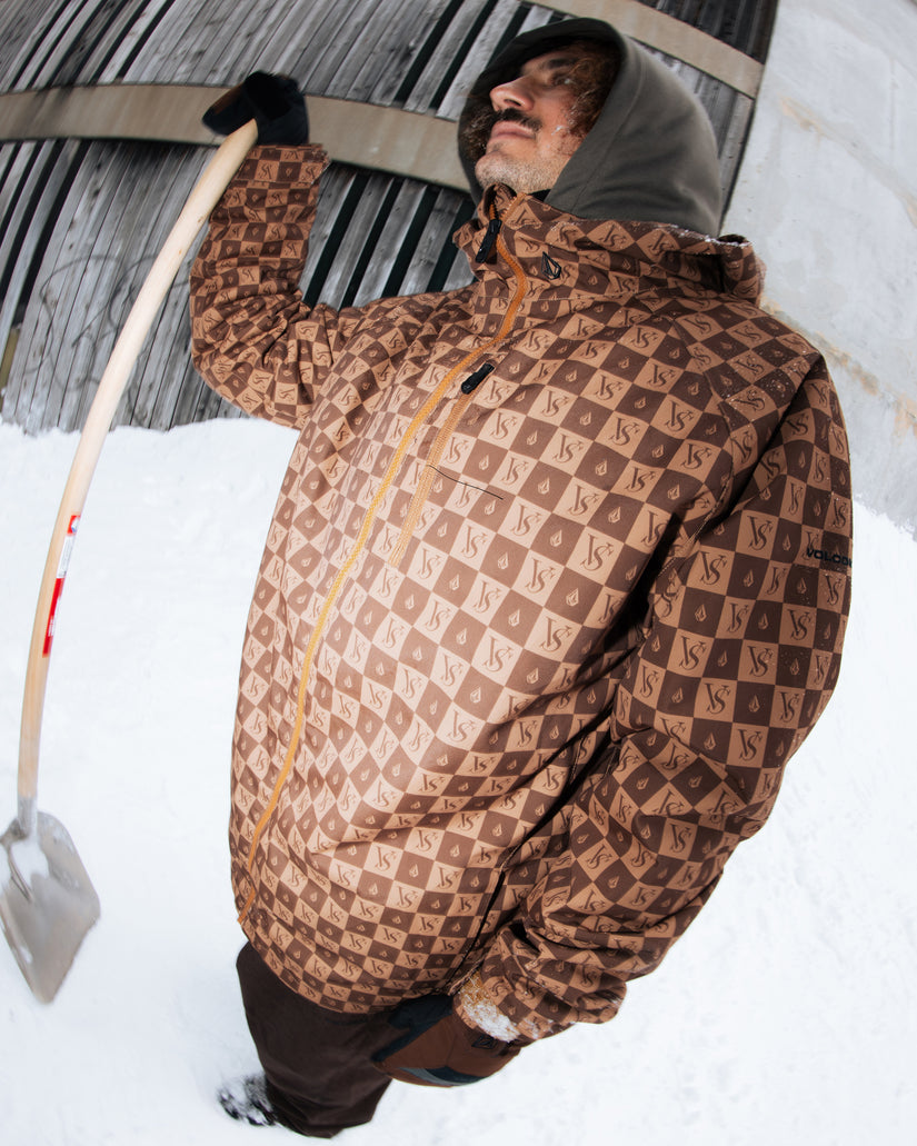 2836 Insulated 10K Jacket - Brown