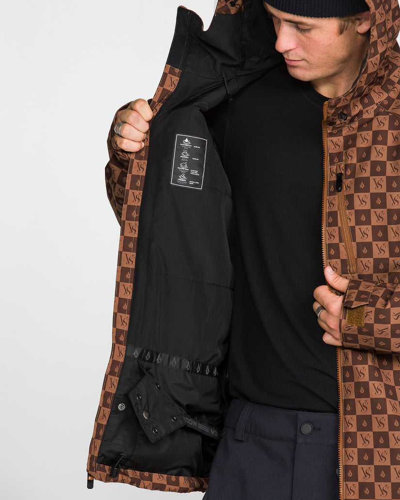 2836 Insulated 10K Jacket - Brown