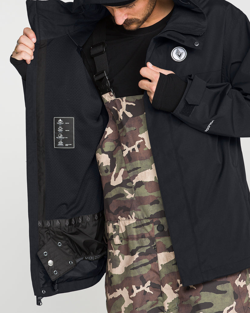 Buckthreeeighty Insulated 10K Jacket - Black