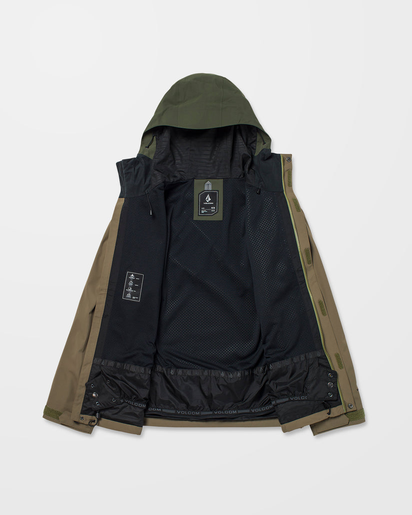Buckthreeeighty Insulated 10K Jacket - Teak