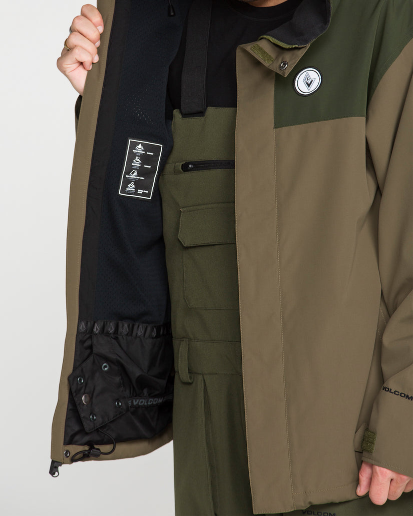 Buckthreeeighty Insulated 10K Jacket - Teak