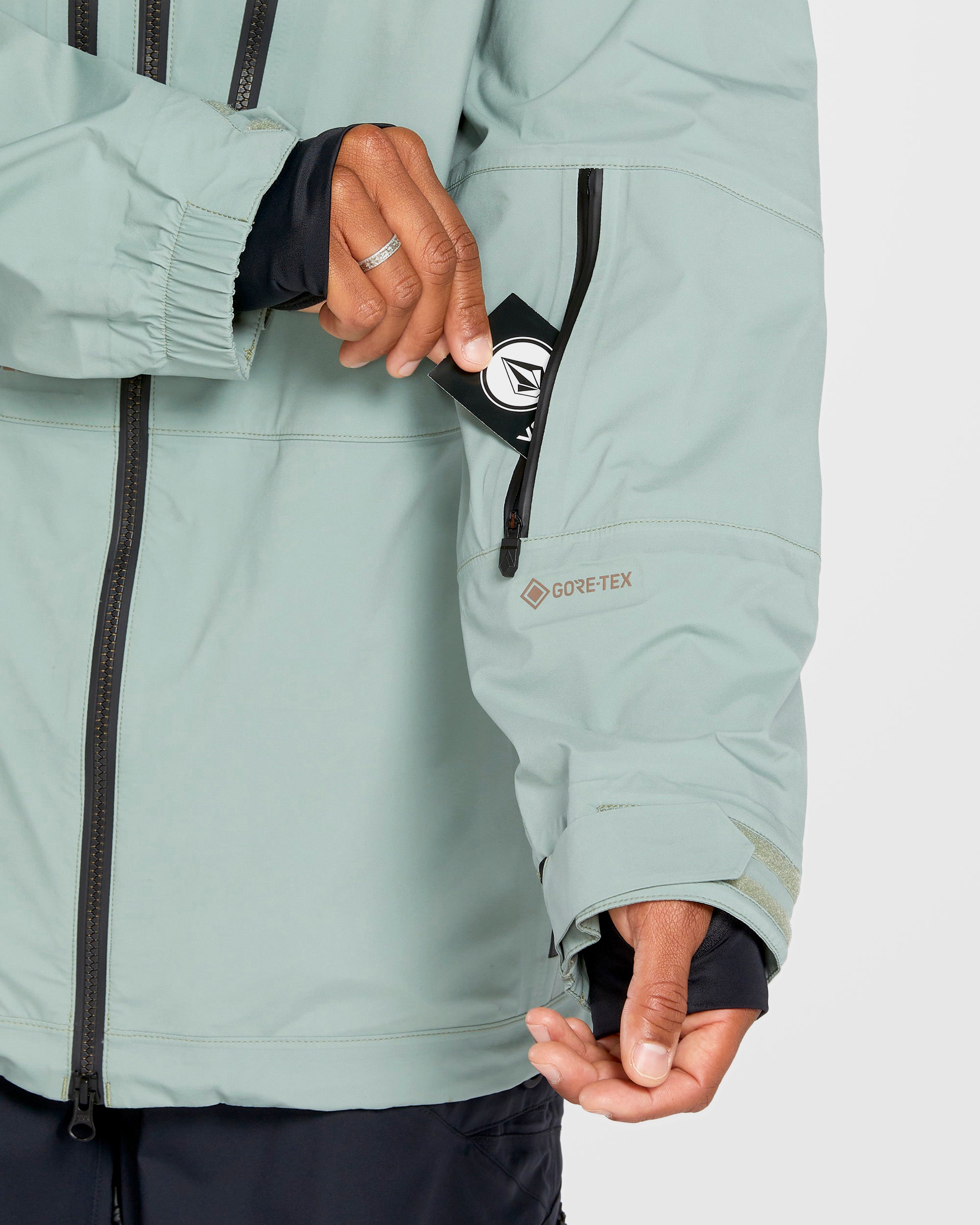 Guch Stretch Gore-Tex Jacket - Agave - Men - Volcom UK - 2