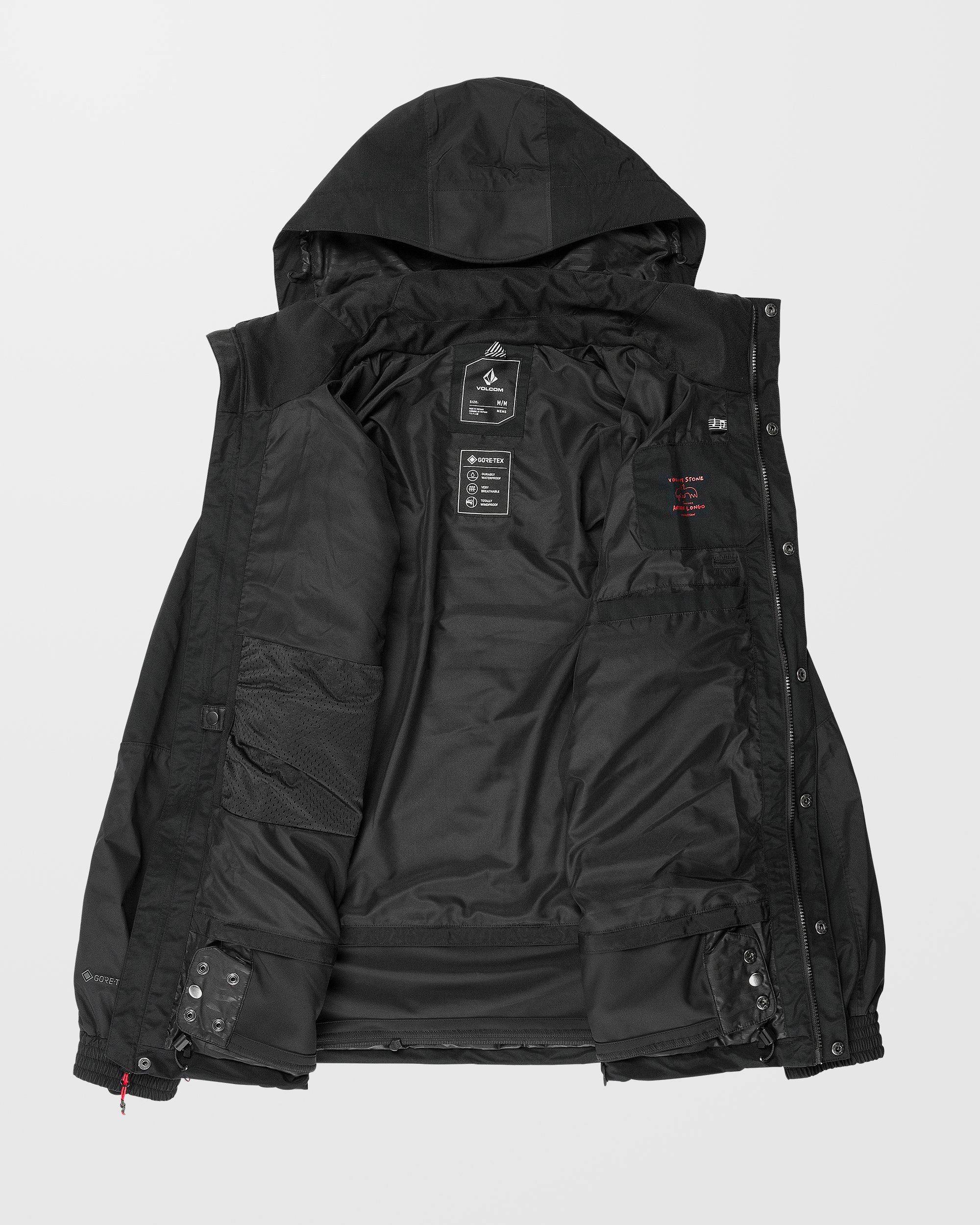 Mens Longo Gore-Tex Jacket - Indigo | Volcom US