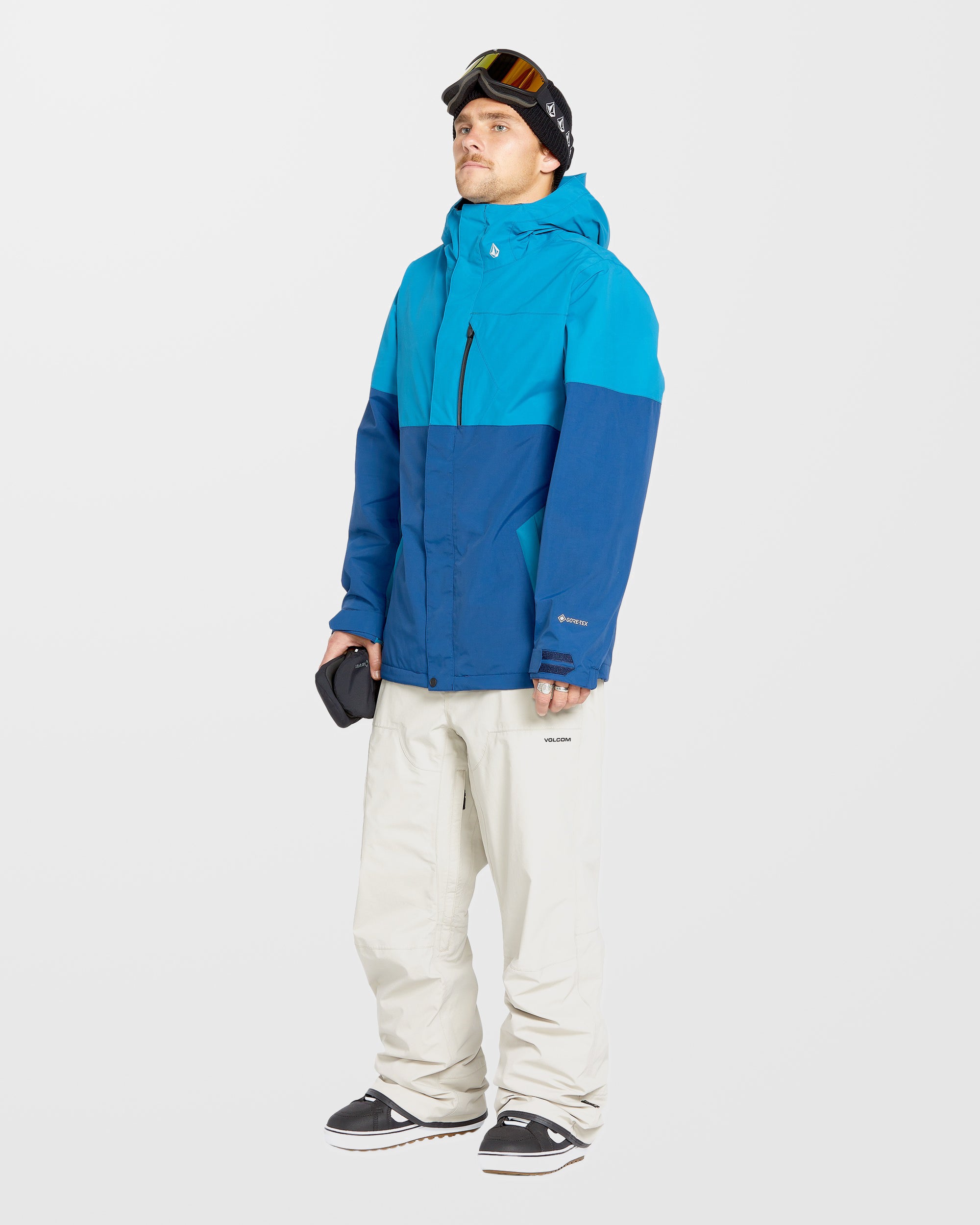 L Gore-Tex Jacket - Light Blue - Men - Volcom UK - 2 Years L Gore-Tex Jacket - Light Blue - Men - Volcom UK - 2 Years